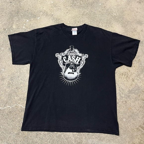 Vintage Y2K Jonny Cash Band Shirt - Picture 1 of 3